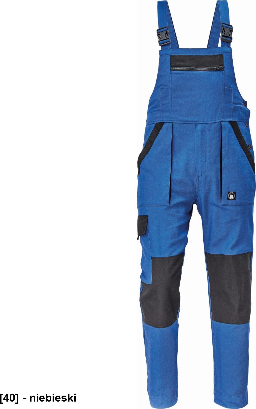 CERVA MAX NEO - ogrodniczki - niebieski 46