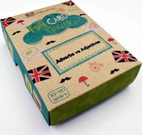 Creativo Fun Card English Adverbs vs Adjectives CREATIVO