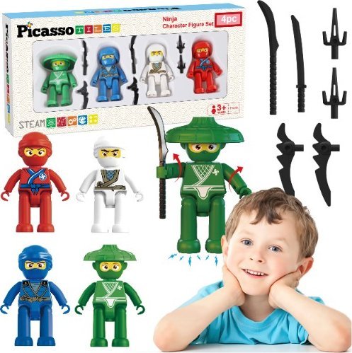 Figurka Happy Kiddo PTA14 FIGURKI NINJA 4 PICASSO