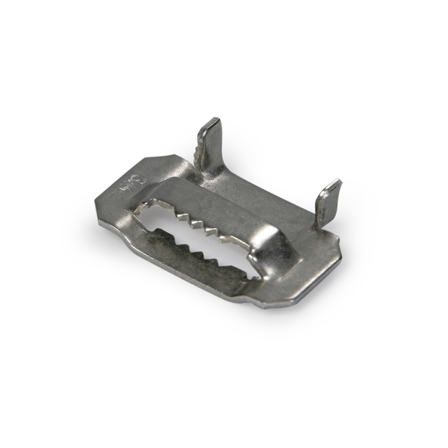 Ensto Klamerka do taśmy stalowej 19x0,75mm 100szt. - COT36