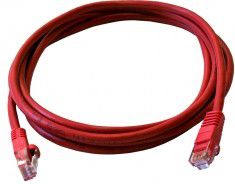 Art Patch cord 1m czerwony UTP 5e (KABSI PATCH ART AL-OEM-300R)