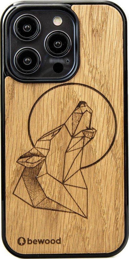 BeWood Drewniane Etui Bewood na iPhone 14 Pro WILK DĄB