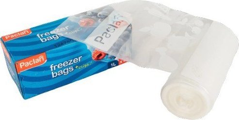 Paclan Woreczki do mrożenia żywności pokarmu 1l 4 szt.