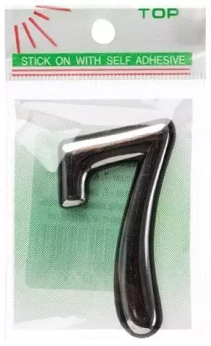 DOOR NUMBERCR 7 PLASTM