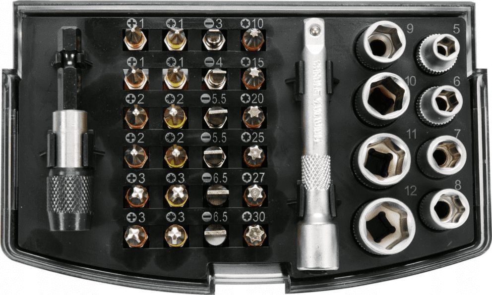 Yato zestaw końcówek 34 sztuk (YT-04623)