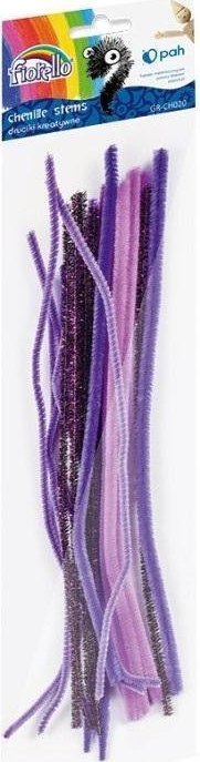 Fiorello Druciki kreatywne fioletowe 20szt. FIORELLO