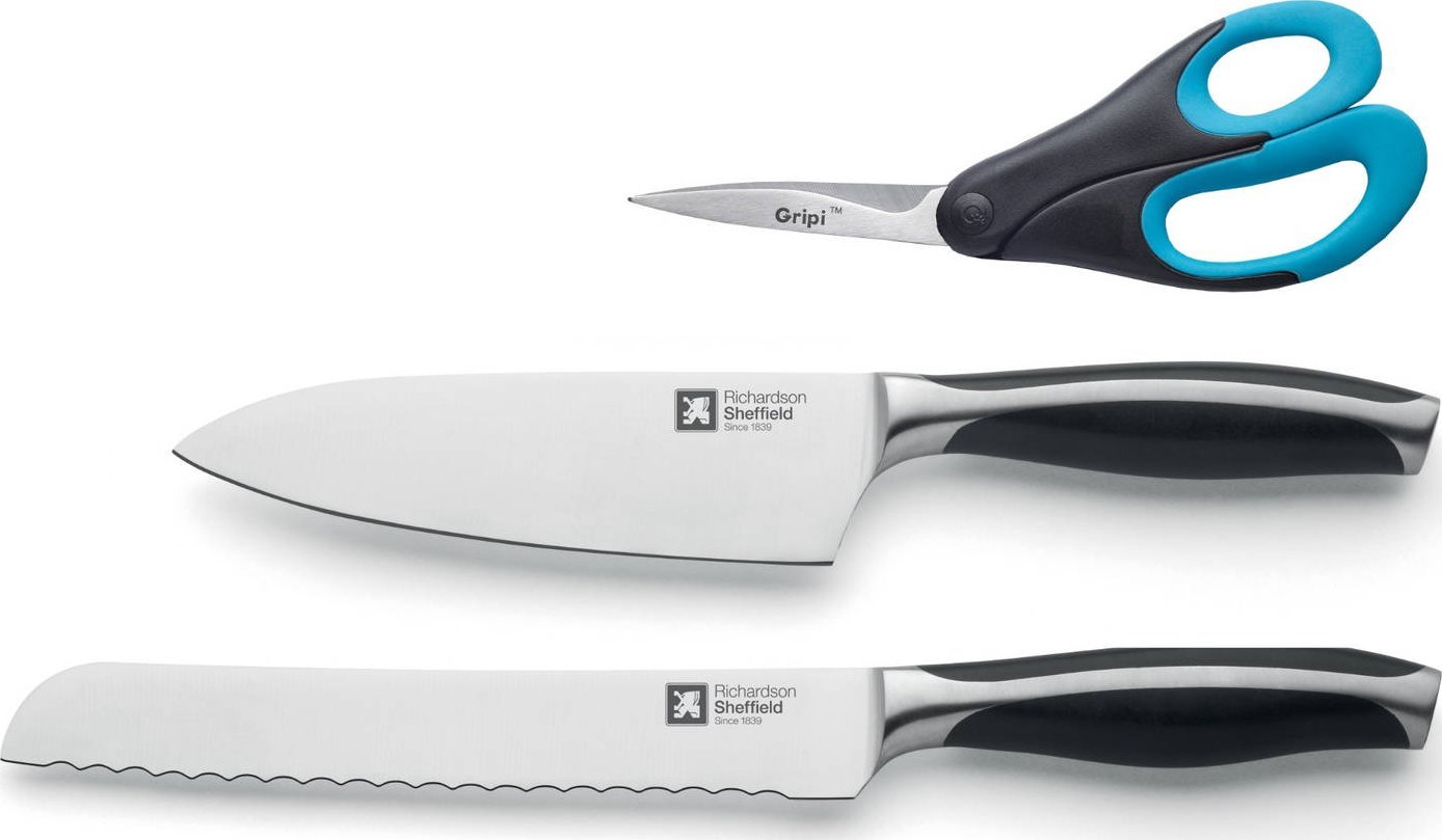 Richardson Sheffield Richardson Sheffield Aspero - 3 pc knife set in mail order box