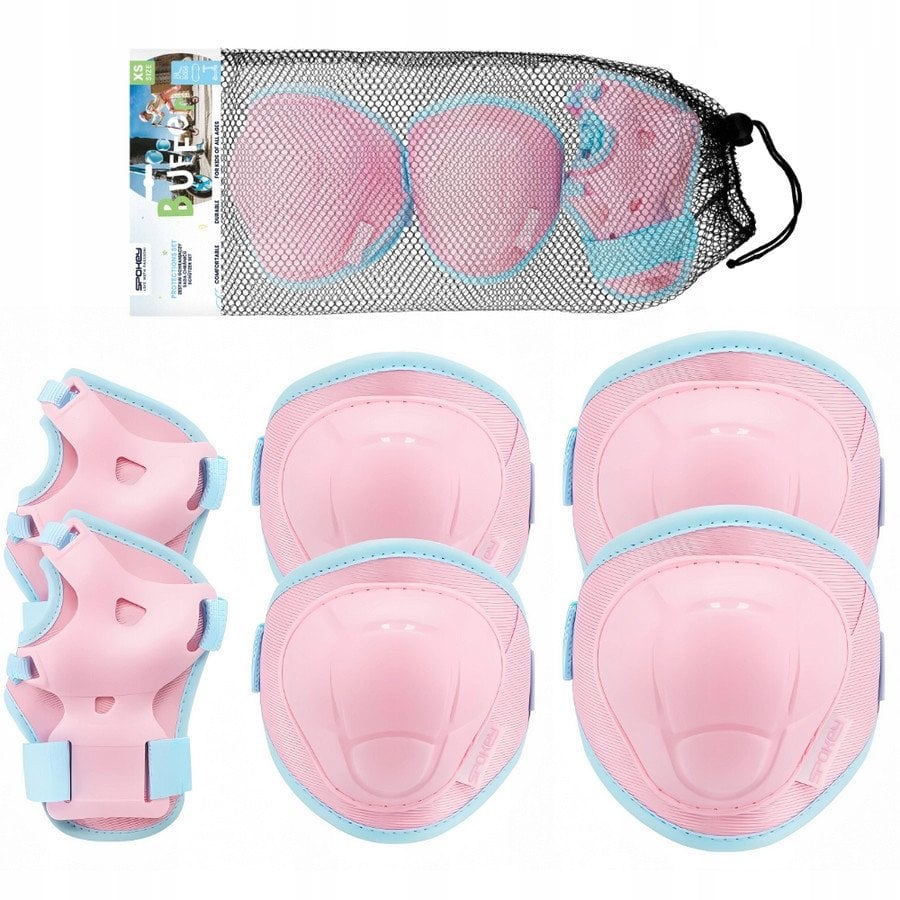 Zestaw ochraniaczy dziecięcych (na łokcie, kolana i nadgarstki) Spokey Buffer