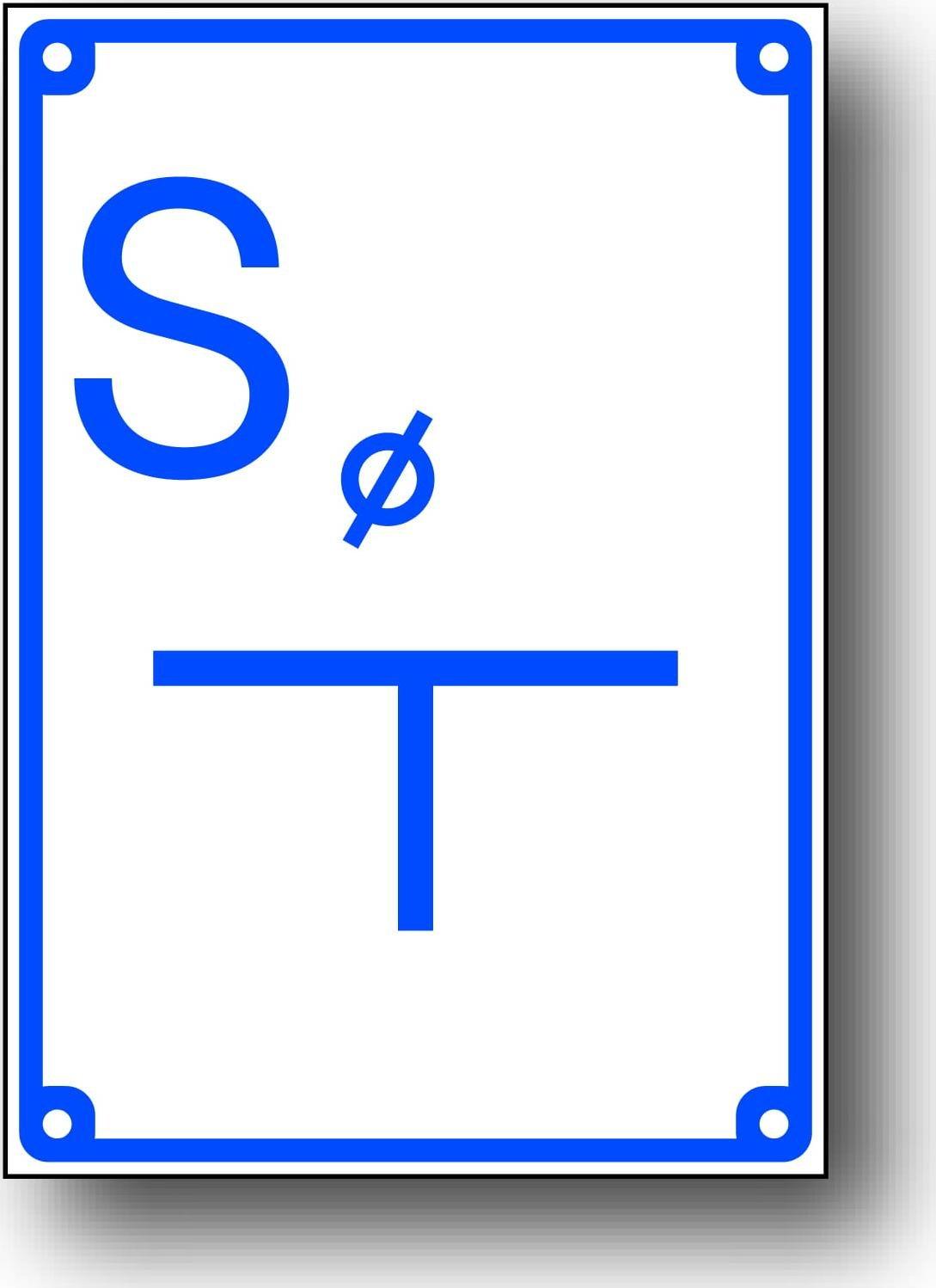 Mój dom Todw-4 Znak S Tabliczka Orientacyjna Zasuwy Spust