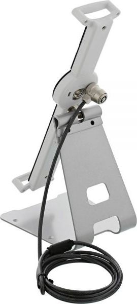 Stojak InLine Stojak na tablet z blokadą, 10-13", srebrny (55727W)