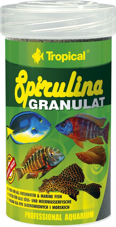 Tropical SPIRULINA GRANULAT PUSZKA 250ml
