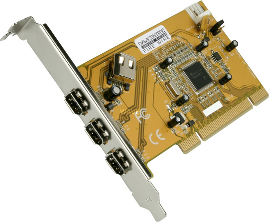 Kontroler Dawicontrol PCI - 4x FireWire 400 (DC-1394)