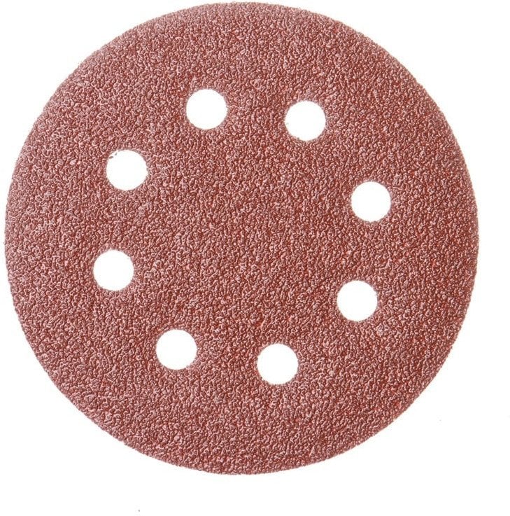 SANDING DISCS 8HOLES NO24 D125 5PCS