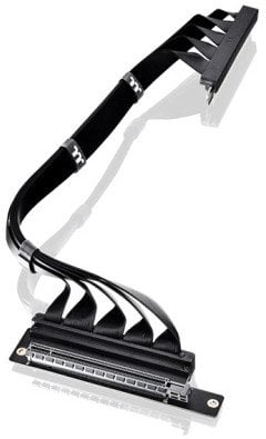 Thermaltake PCI-E 4.0 Dual 90 Degree Riser Cable 400mm