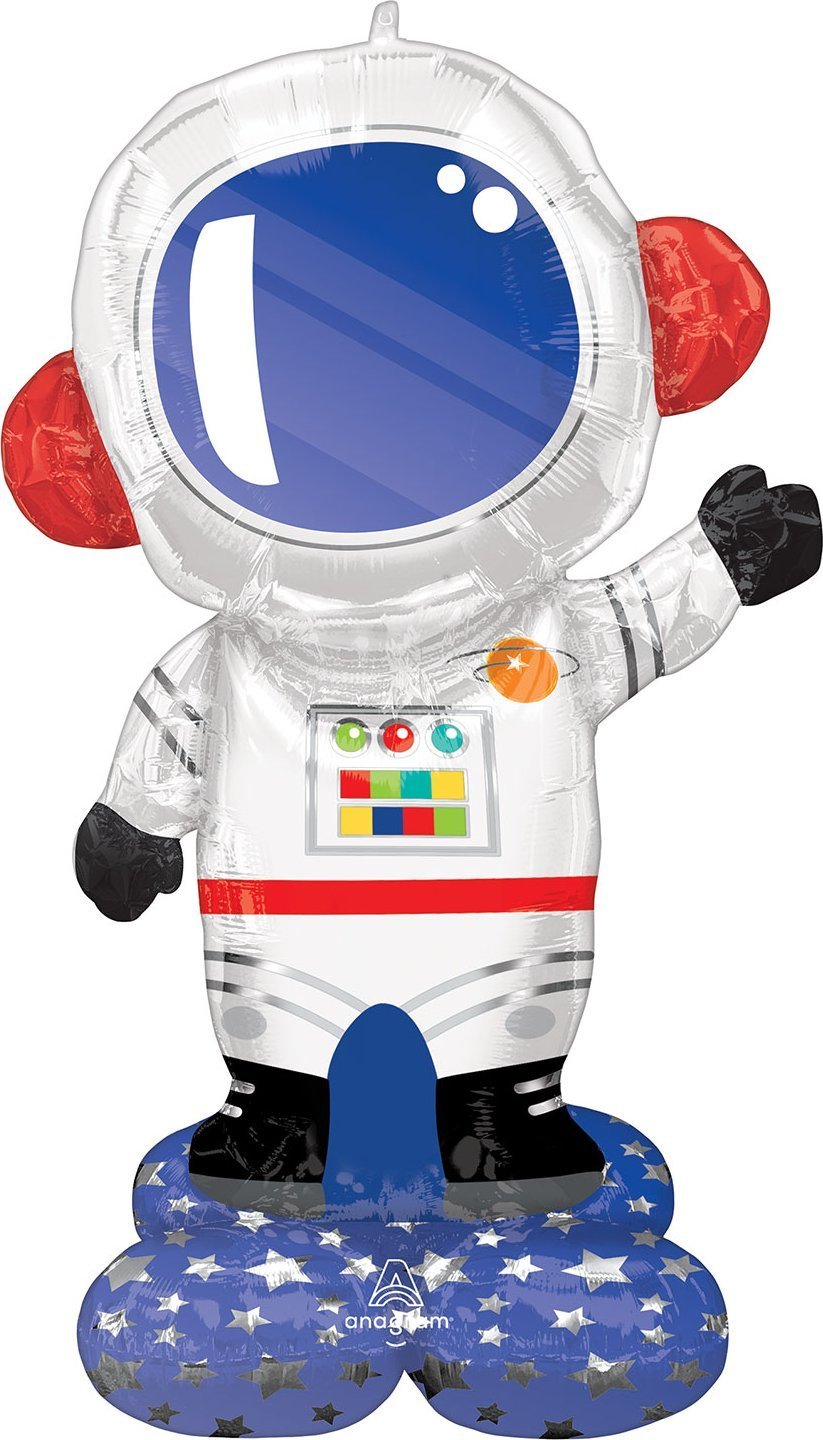 AMSCAN Balon foliowy AirLoonz astronauta 144x81cm