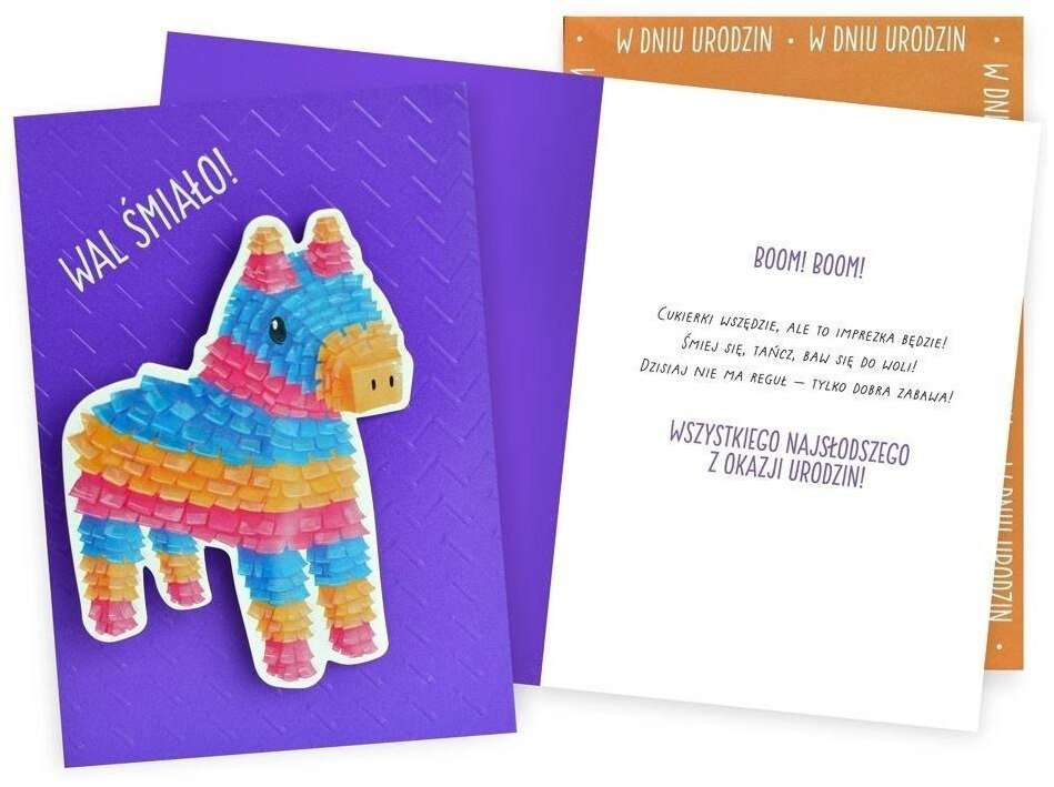 Karnet B6 Uniwersalny piniata