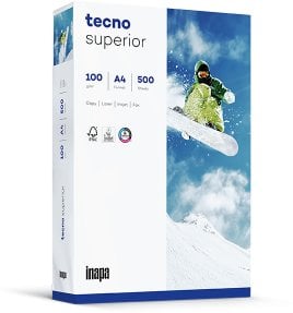 Inapa Inapa Tecno Superior 100g 210x297 R, paper (DIN A4 (500 sheets), 100 g/m)
