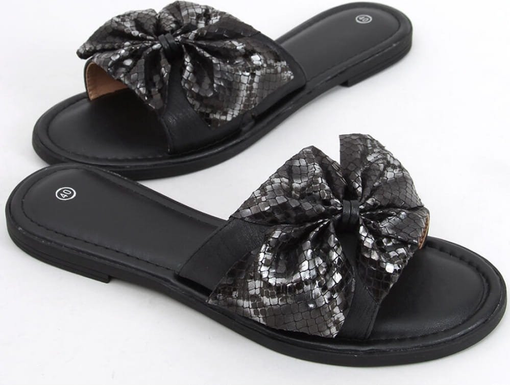 Inello Klapki damskie VORS BLACK