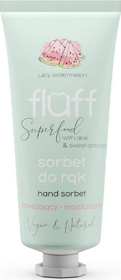 Fluff Sorbet do rąk nawilżający Soczysty Arbuz 50 ml