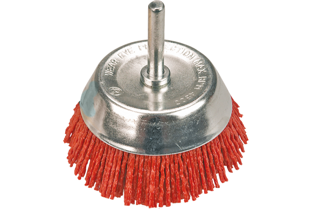 Verto Szczotka ścierna doczołowa z trzpieniem 75mm - 62H710