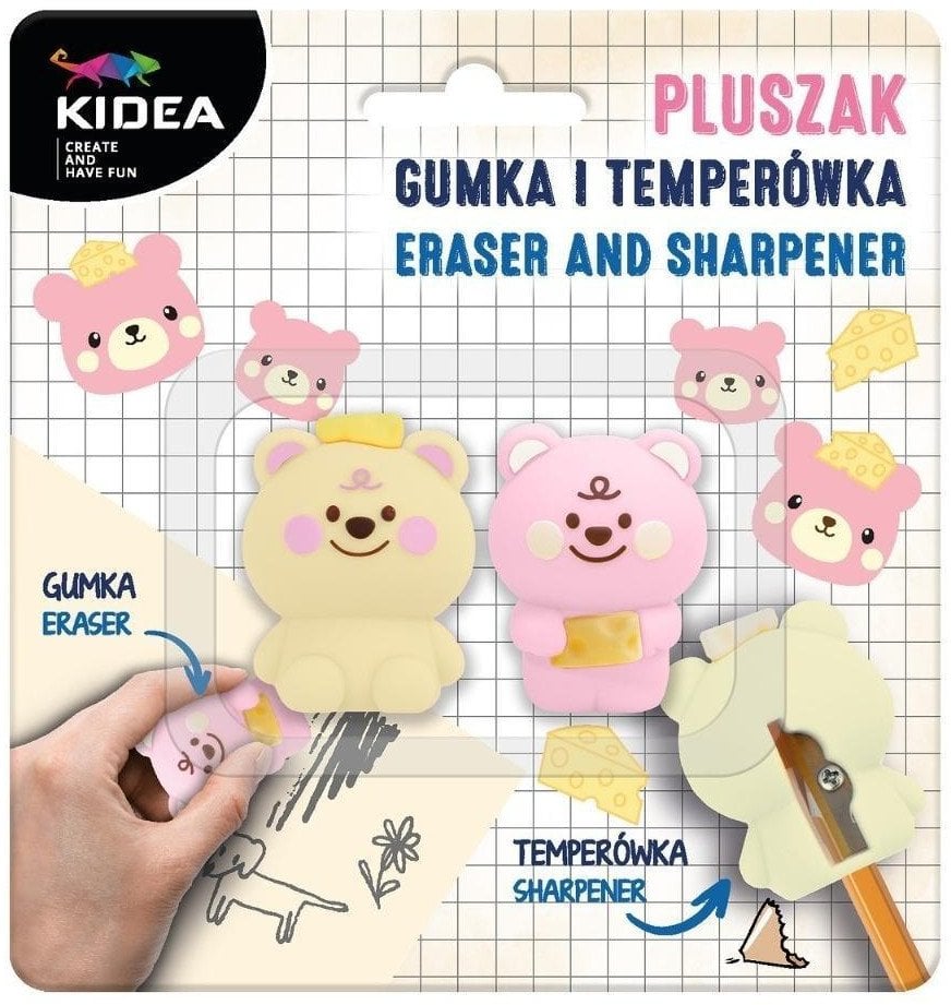 TEMPEROWKA GUMKA PLUSZAK DERF KIDEA B/C