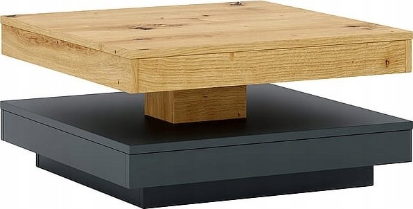 Signal Ława kwadratowa COTTO dąb artisan/antracyt