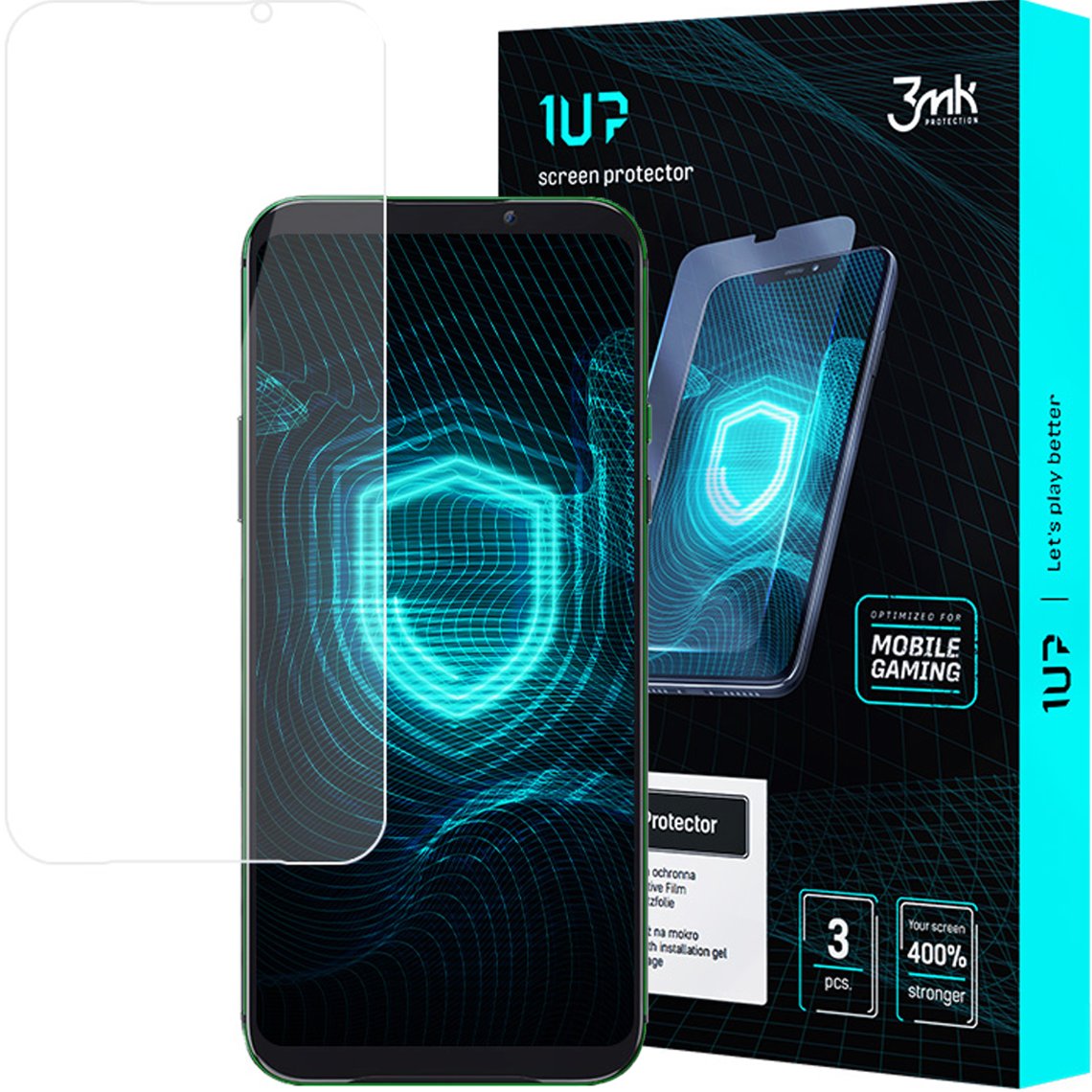 XIAOMI BLACK SHARK 2 - 3MK 1UP