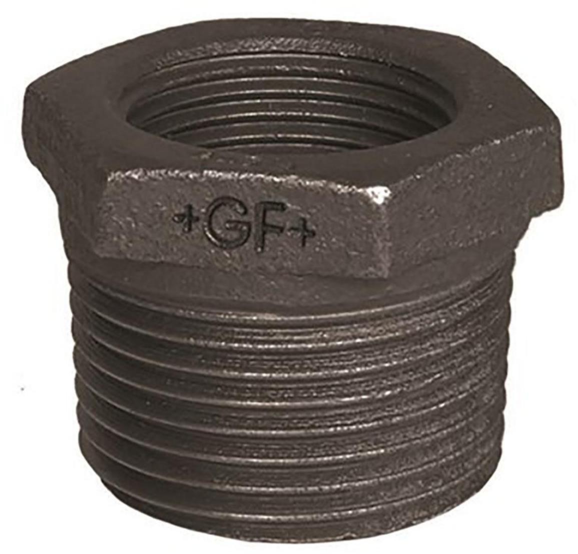 GF GEORG FISCHER 3/8 - 1/4 sort nippelmuffe