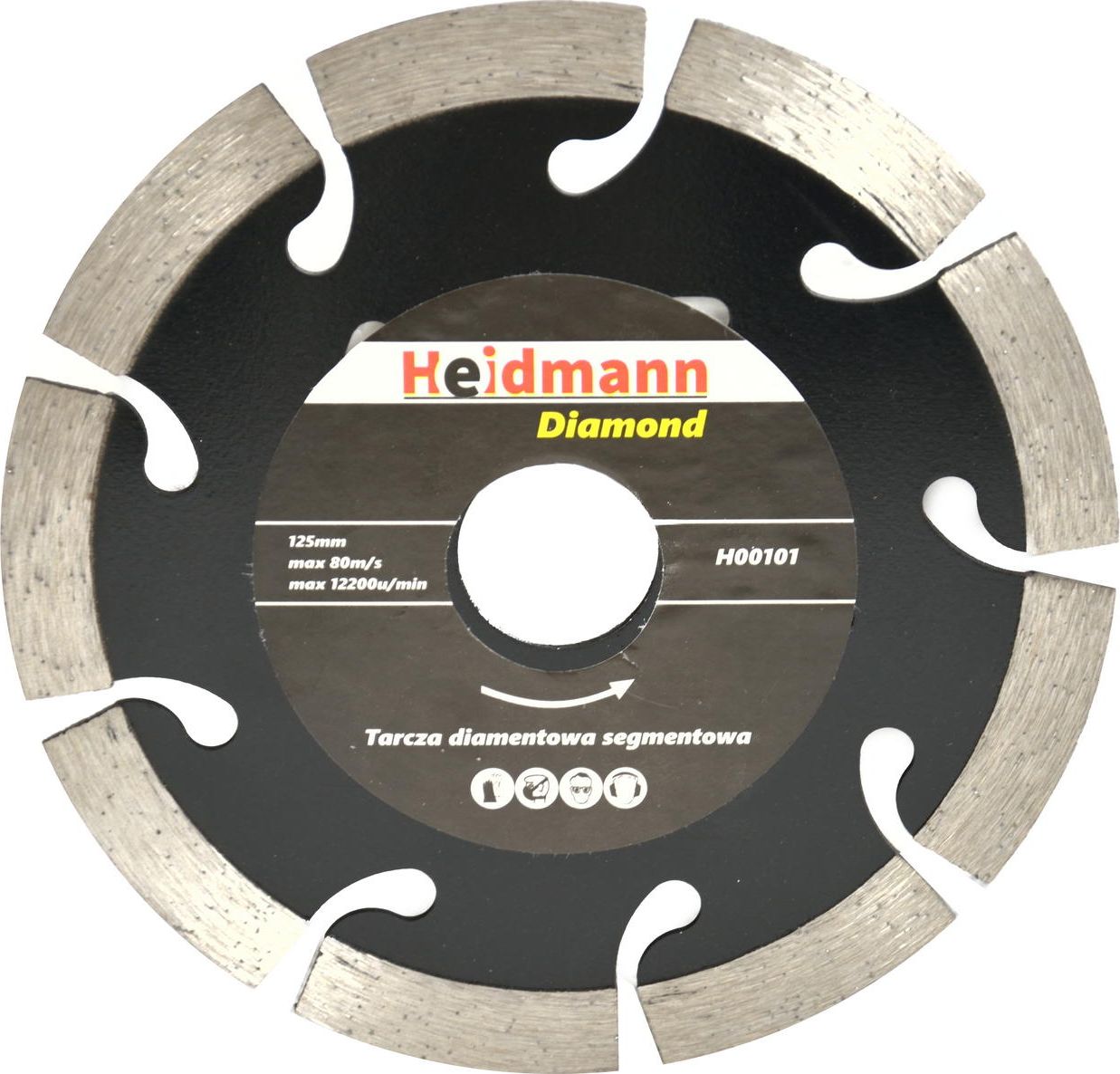 Heidmann Tarcza diaentowa segmentowa 125x22,2x10mm (H00101)