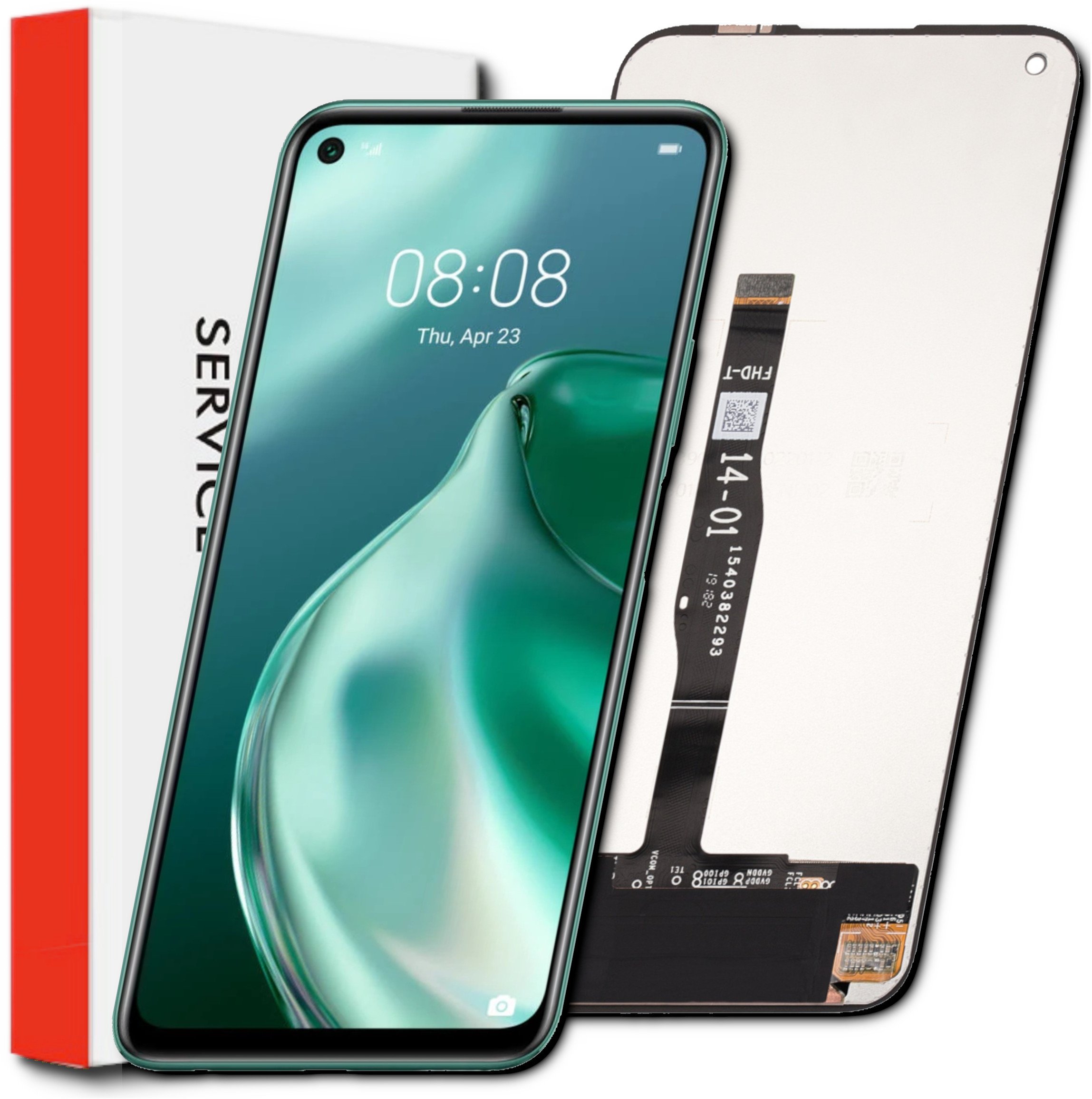 Wyświetlacz do Huawei P40 Lite LCD JNY-LX1 Service Pack Oryginał Mobilepart