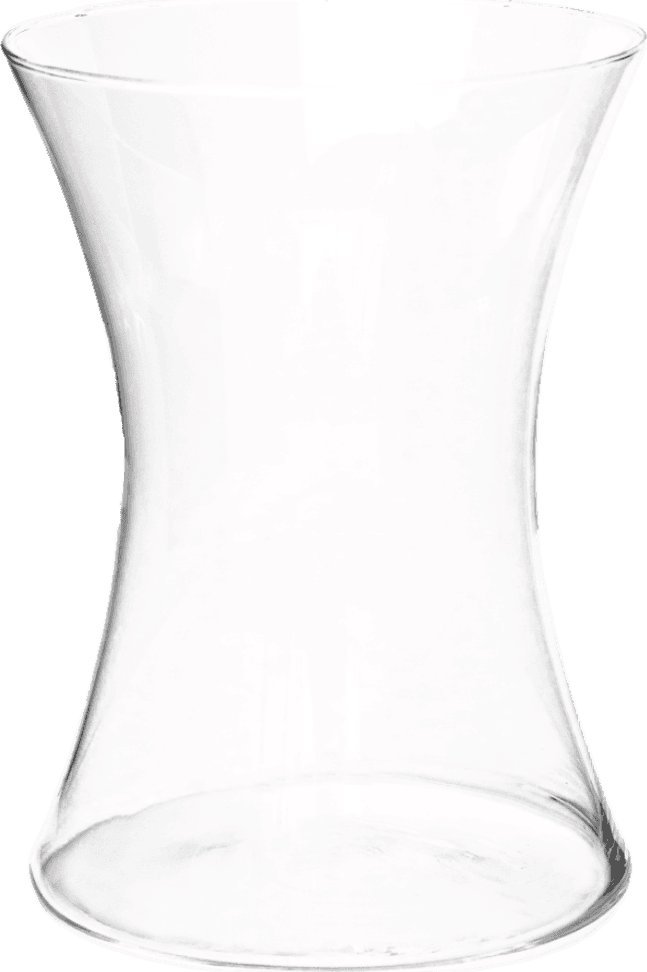 Tajemniczy ogród Wazon transparentny LEX mały 19 cm