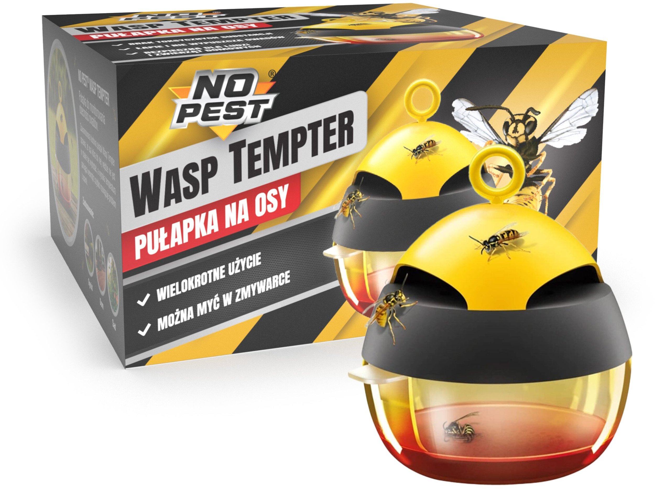 Pułapka na Osy i Szerszenie Przeciw Osom Szerszeniom do Wyłapywania Os "Wasp Tempter"