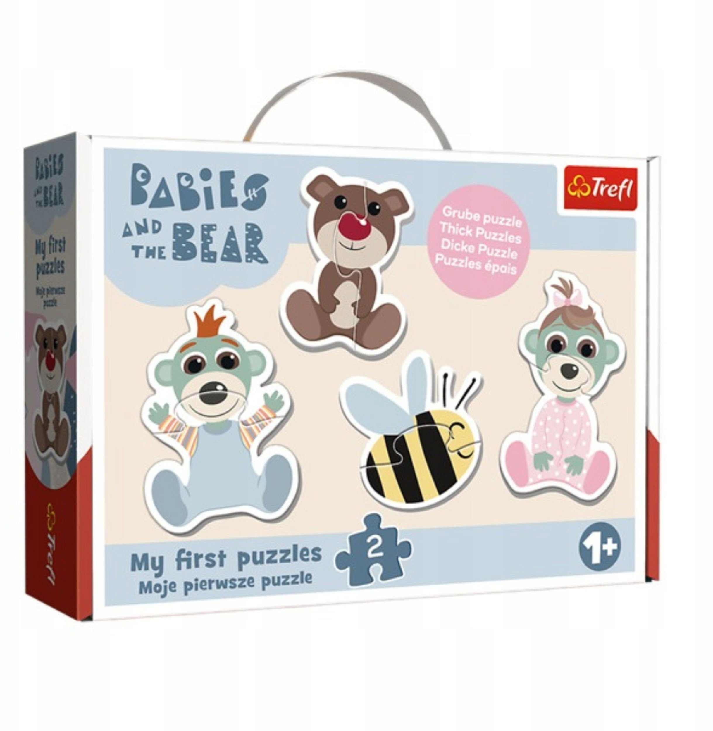 PUZZLE Baby Classic Przyjacielskie Bobaski 36139