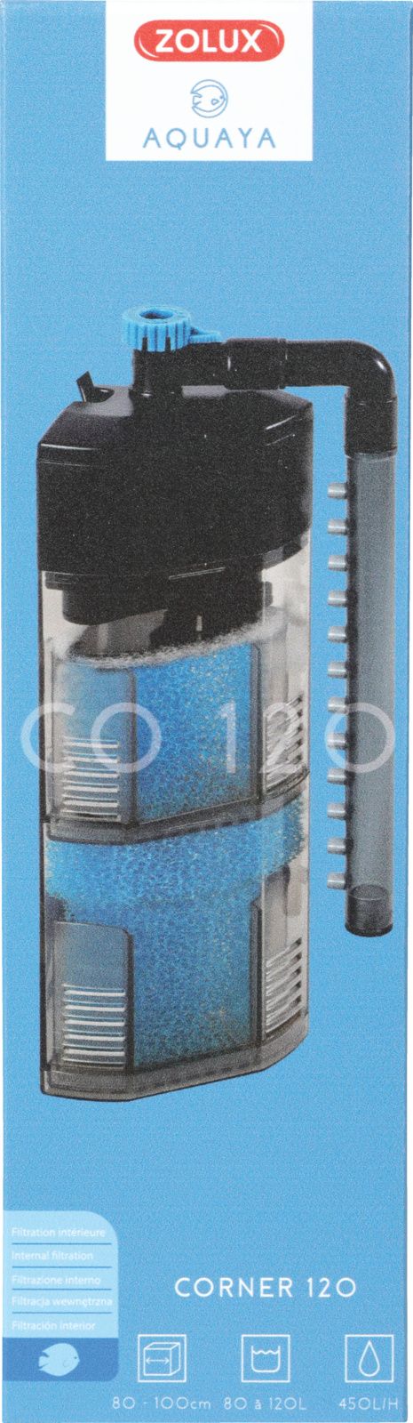 Zolux AQUAYA Filtr Corner 120