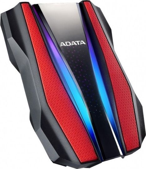 Dysk zewnętrzny HDD ADATA HD770G 2TB Czarno-czerwony (AHD770G-2TU32G1-CRD)