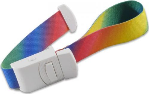 Ratujesz Opaska uciskowa dla dzieci Staza automatyczna HS-403 tęcza