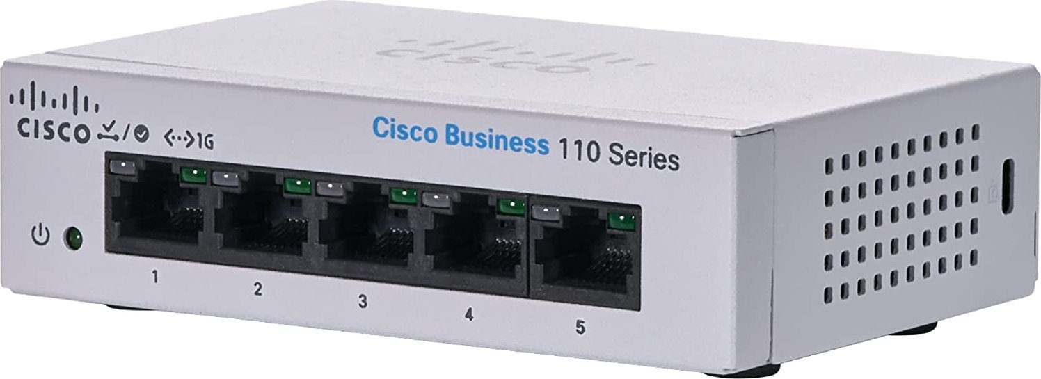 Switch Cisco CBS110-5T-D-EU