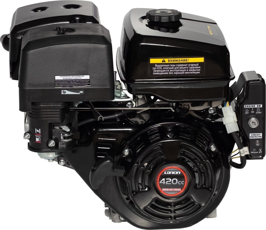 Loncin SILNIK LONCIN G420FD-A Z ROZRUSZNIKIEM SPALINOWY BENZYNOWY 15 KM WAŁ 25 mm MOTOR HONDA GX420 - EWIMAX - OFICJALNY DYSTRYBUTOR - AUTORYZOWANY DE