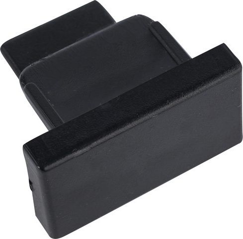 Nowodvorski zakończenie do szyn, zaślepka Profile Dead End Cap czarna (9458)