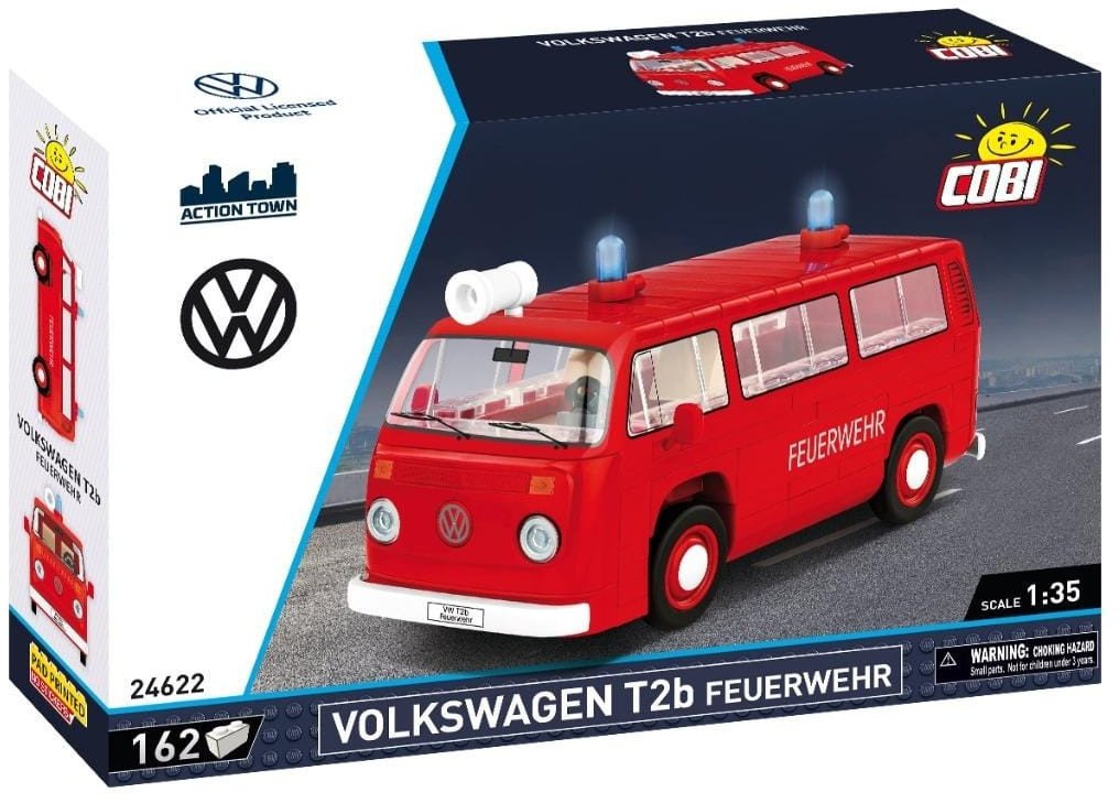 Cobi Action Town Straż Pożarna Volkswagen T2b Straż Pożarna