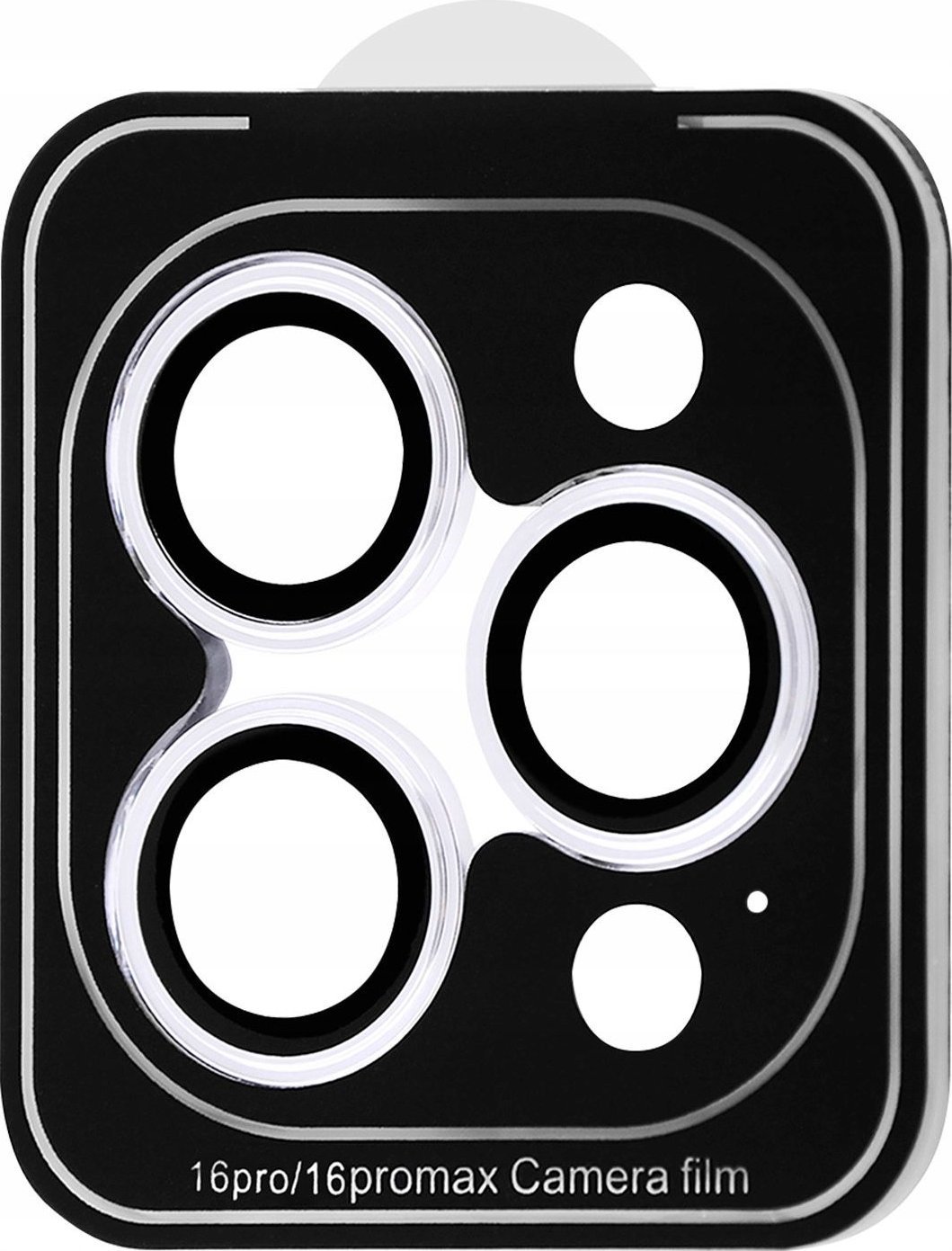 Osłona Szkło Hartowane 9h Na Obiektyw Aparat Do Iphone 16 Pro / 16 Pro Max - Biały / Cppaip16pm02