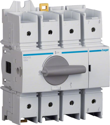 Hager Rozłącznik izolacyjny 4P 125A (HAD412)