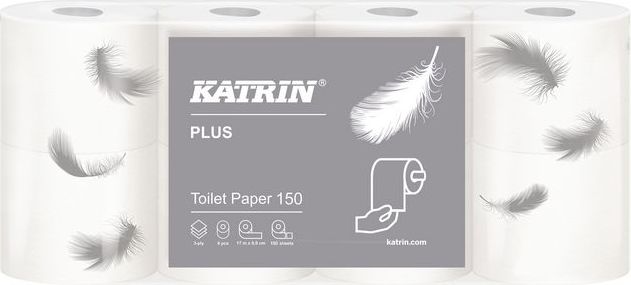Katrin Papier toaletowy Plus 150 3-warstwowy 8szt.