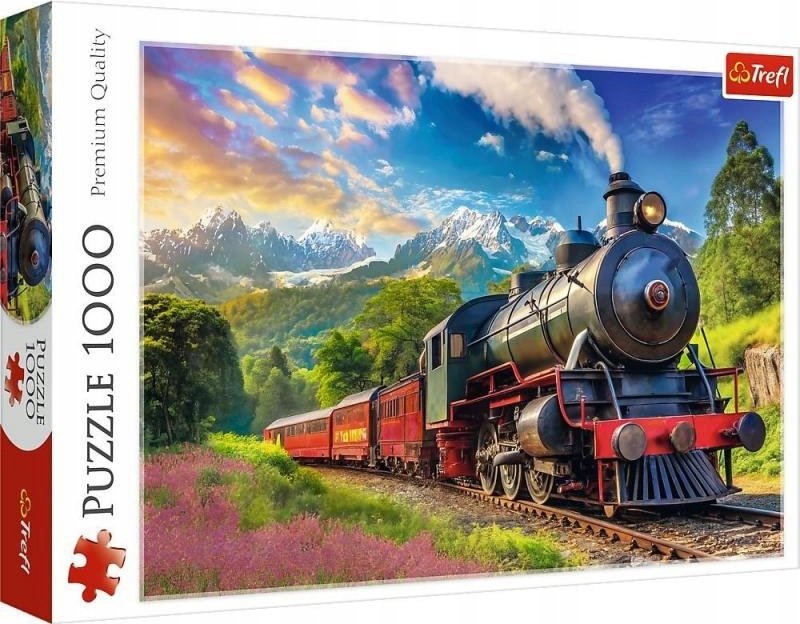 Trefl Puzzle Podróż pociągiem 1000 elementów (10929)
