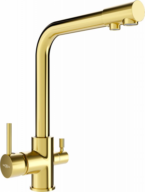 Bateria kuchenna Mexen Duero stojąca złota
