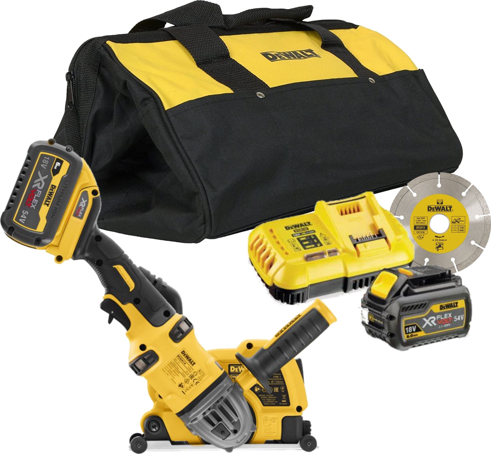 Szlifierka Dewalt DCG4610T2