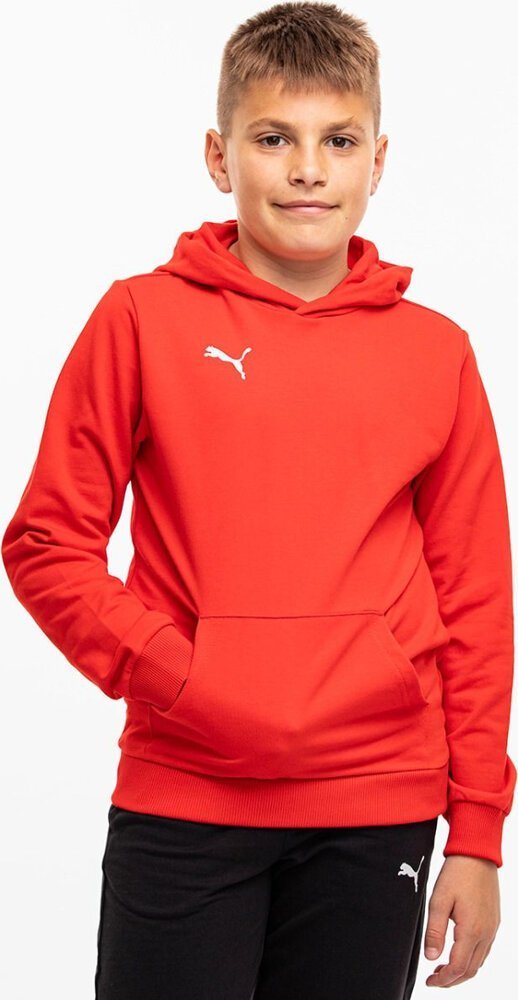 Puma Bluza dla dzieci Puma Team Goal Casuals Hoddy czerwona 658619 01 140cm