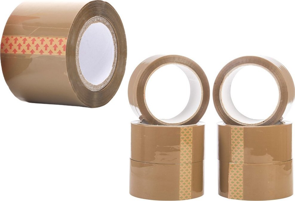 Brązowa taśma pakowa