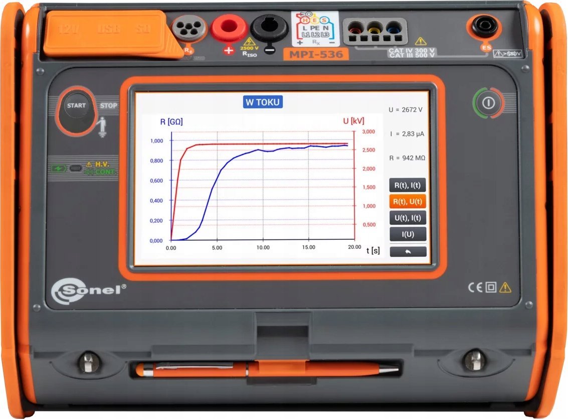 Sonel Wielofunkcyjny miernik parametrów instalacji elektrycznych MPI-536 WMPLMPI536