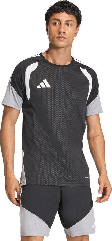 Koszulka męska adidas Tiro 26 Competition Training Jersey czarno-szaro-biała JX4254 2XL